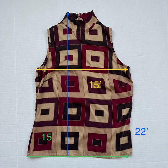 IDENTITY Silk Turtleneck Blouse - Picture 2 of 4